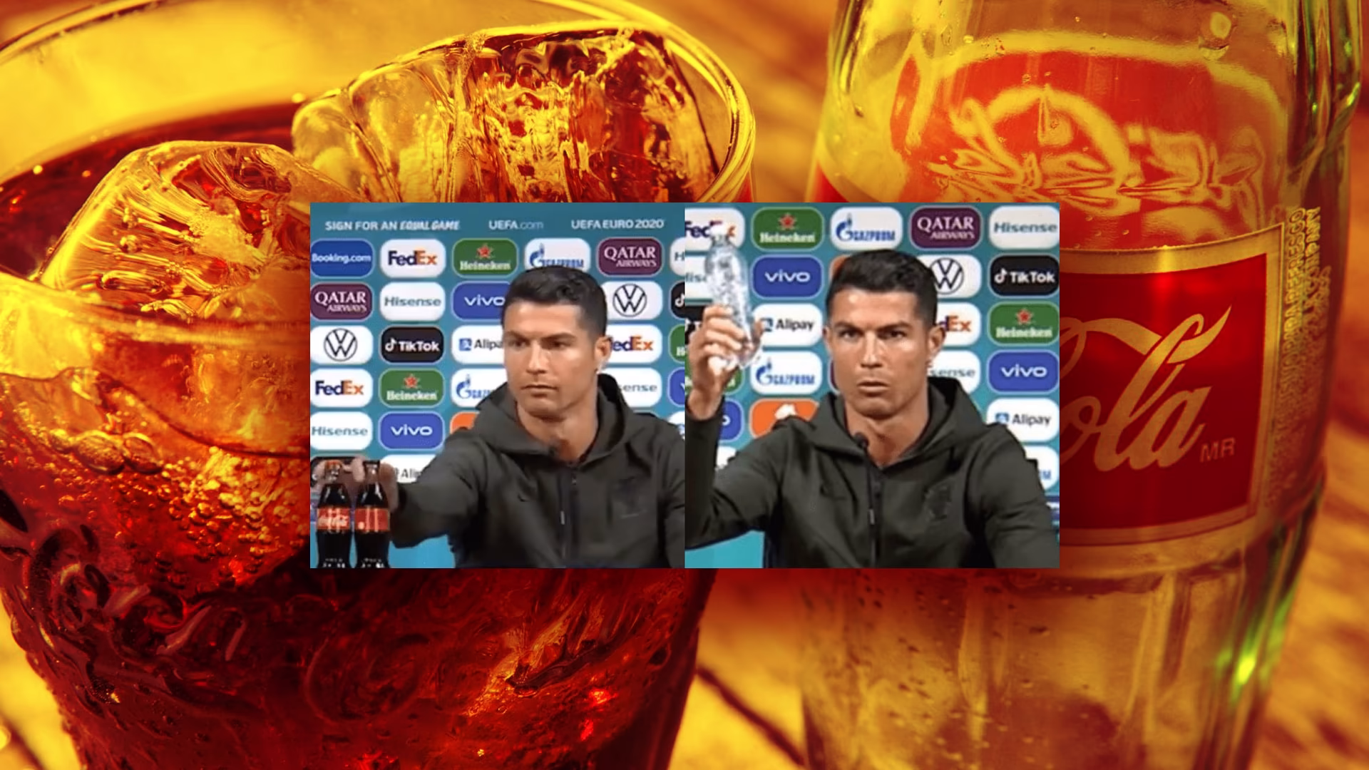 christiano ronaldo coca cola