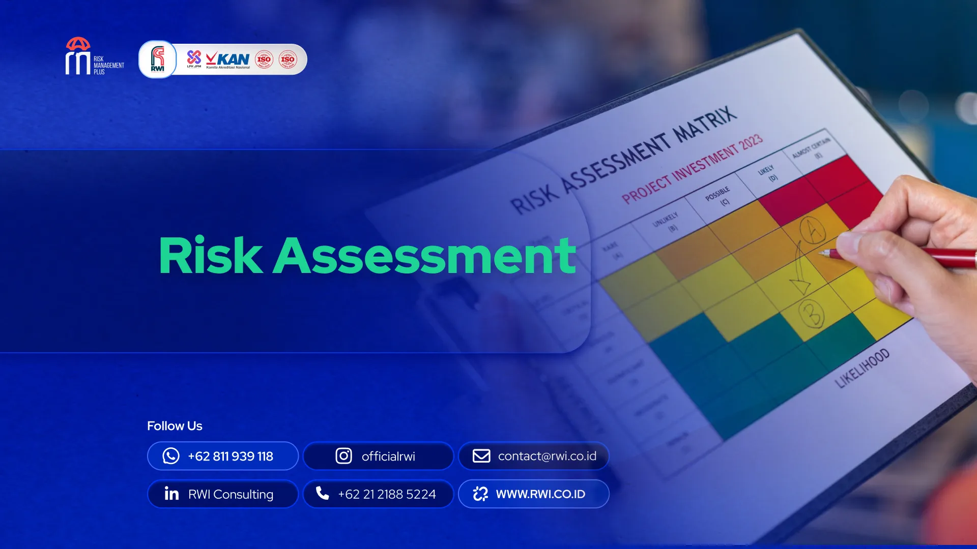 Risk Assessment: Pengertian, Manfaat Bisnis, Langkah-Langkah, Metode (ISO 31000), Matriks Risiko