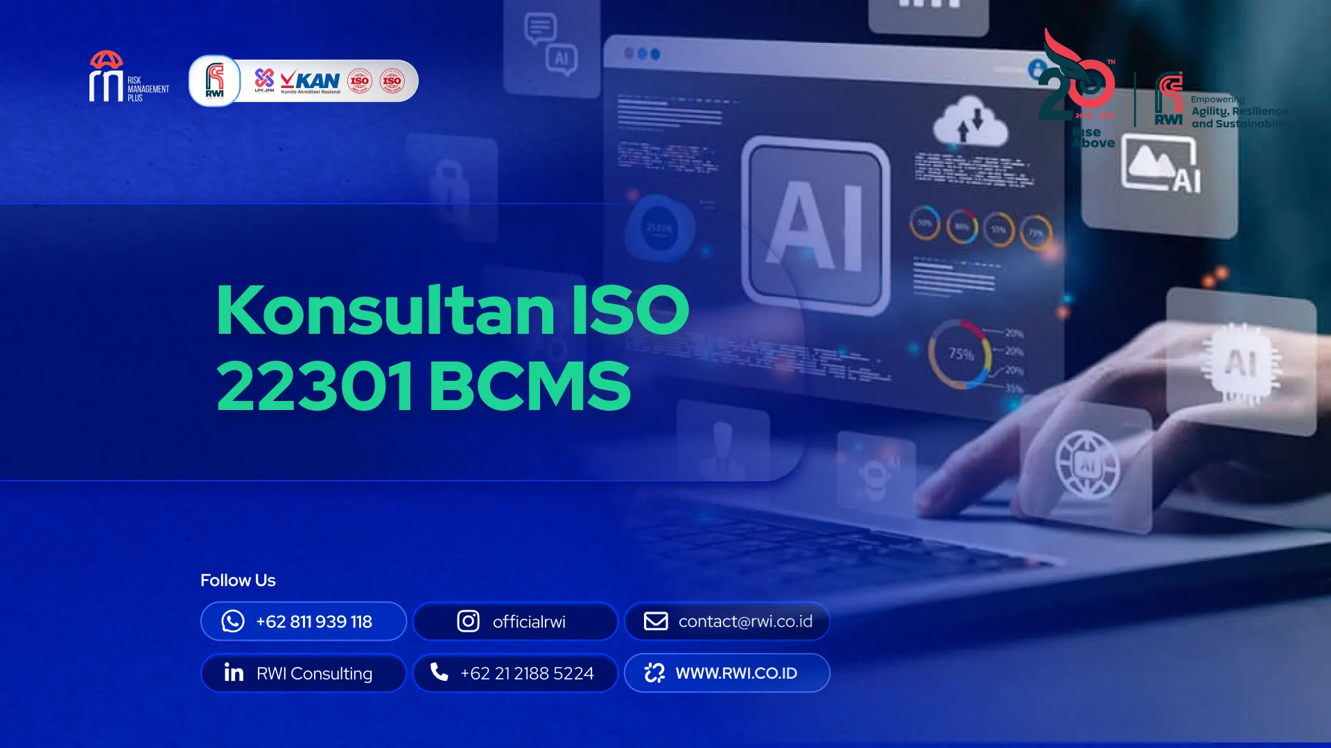 Konsultan ISO 22301 untuk BCMS dan Audit Surveillance