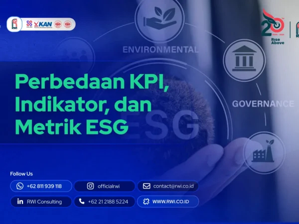 Perbedaan KPI, Indikator, dan Metrik ESG