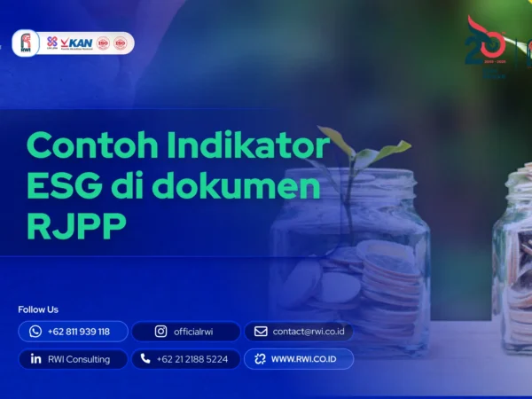 Contoh Indikator ESG di Dokumen RJPP