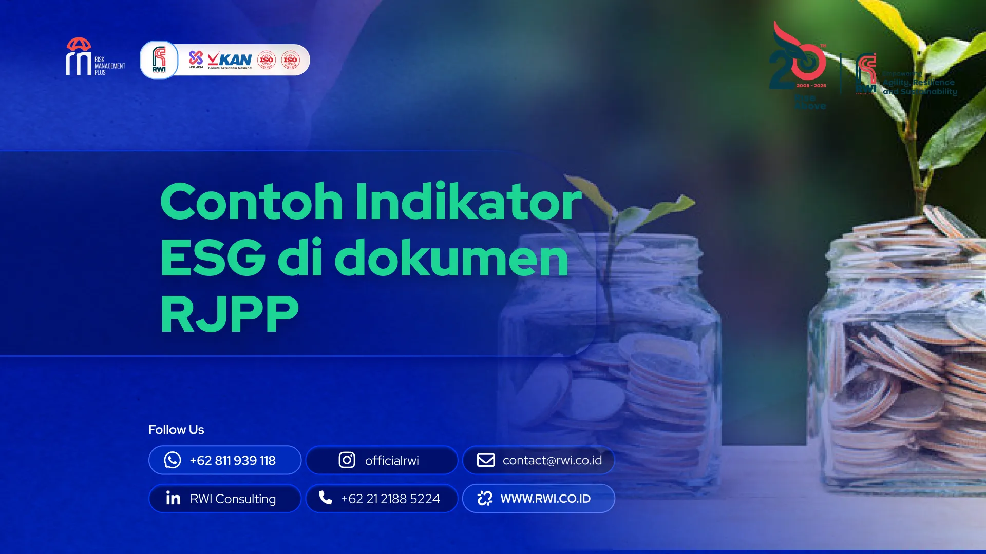 Contoh Indikator ESG di Dokumen RJPP