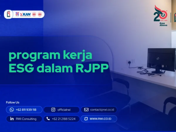 Program Kerja ESG dalam RJPP