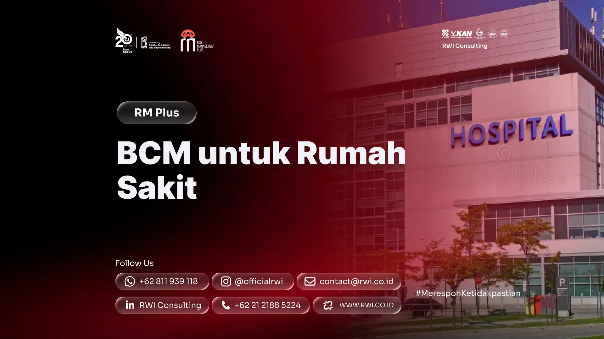BCM untuk Rumah Sakit dan Layanan Kesehatan