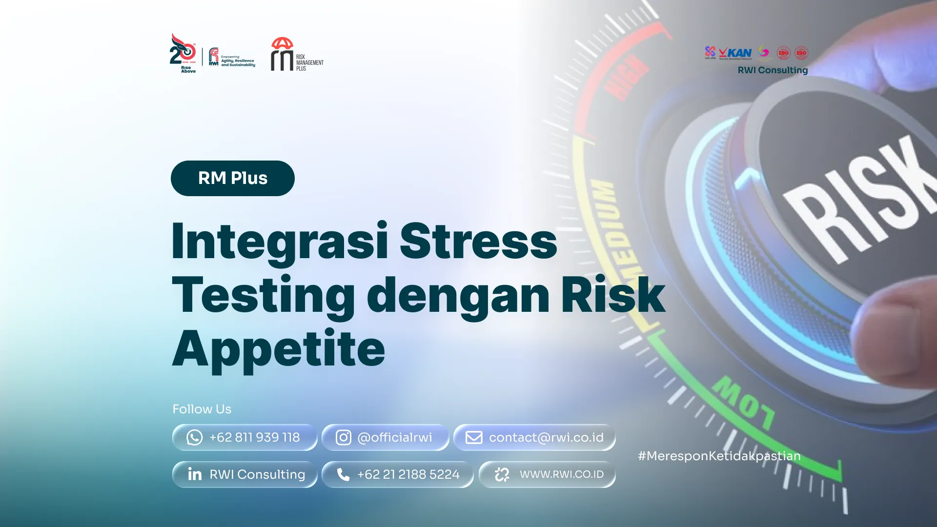 Integrasi Stress Testing dengan Risk Appetite dan Risk Limit