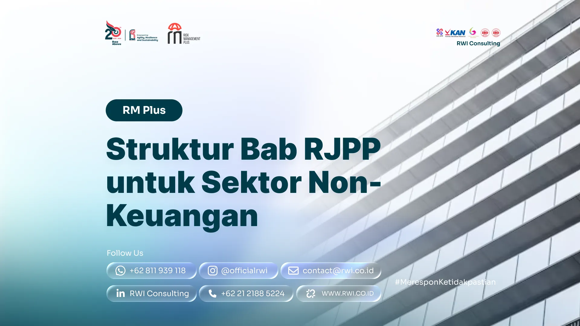 Struktur Bab RJPP untuk Sektor Non-Keuangan