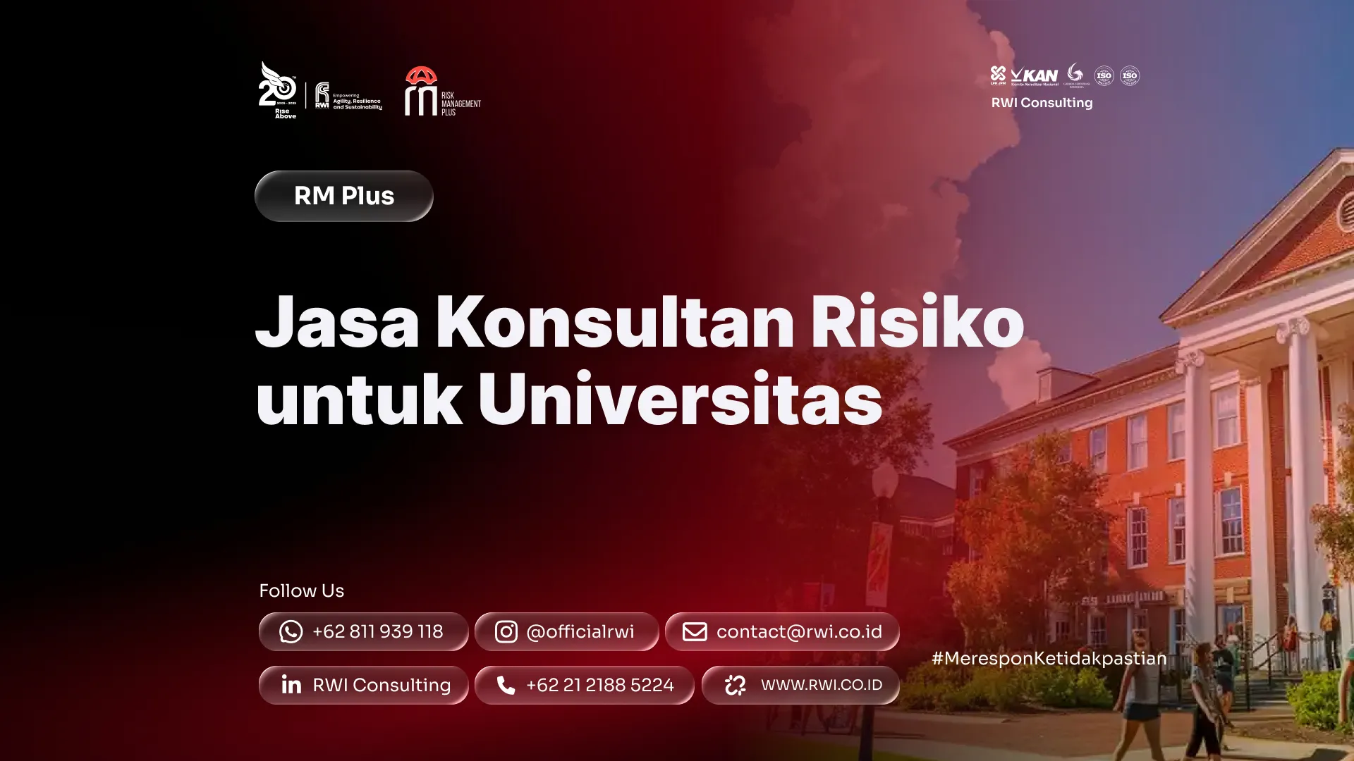 Jasa Konsultan Risiko untuk Universitas: Dari Risk Register sampai Dashboard dan Monitoring Bulanan