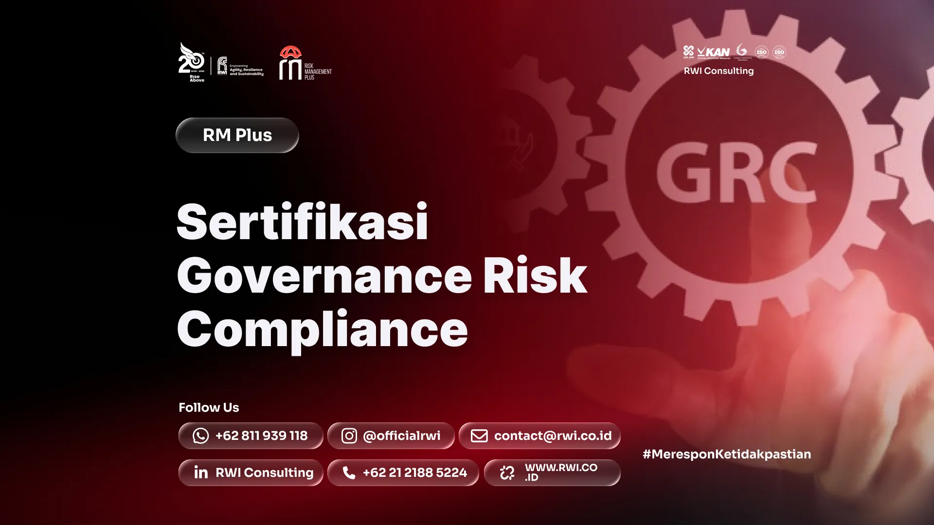 Sertifikasi Governance Risk Compliance untuk Profesional Risiko, Compliance, dan Audit