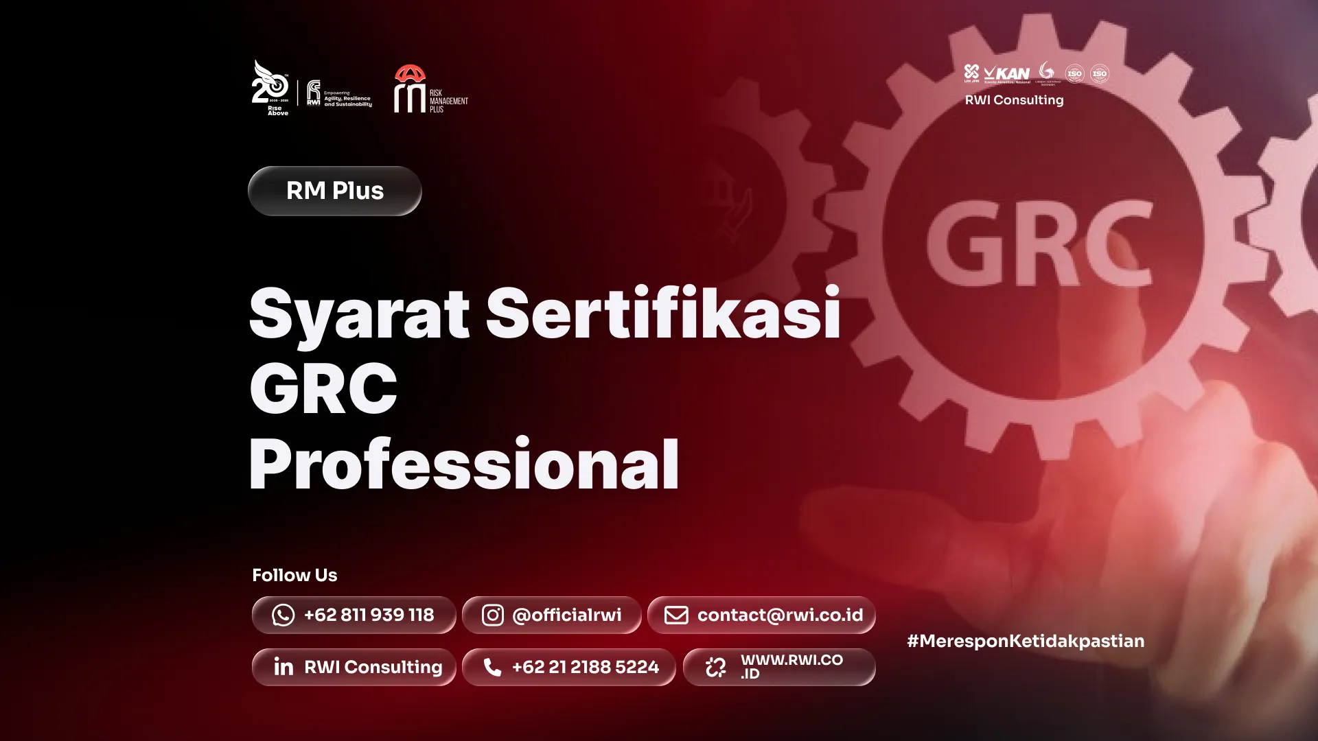 Syarat Sertifikasi GRC Professional untuk Profesional Risiko dan Kepatuhan